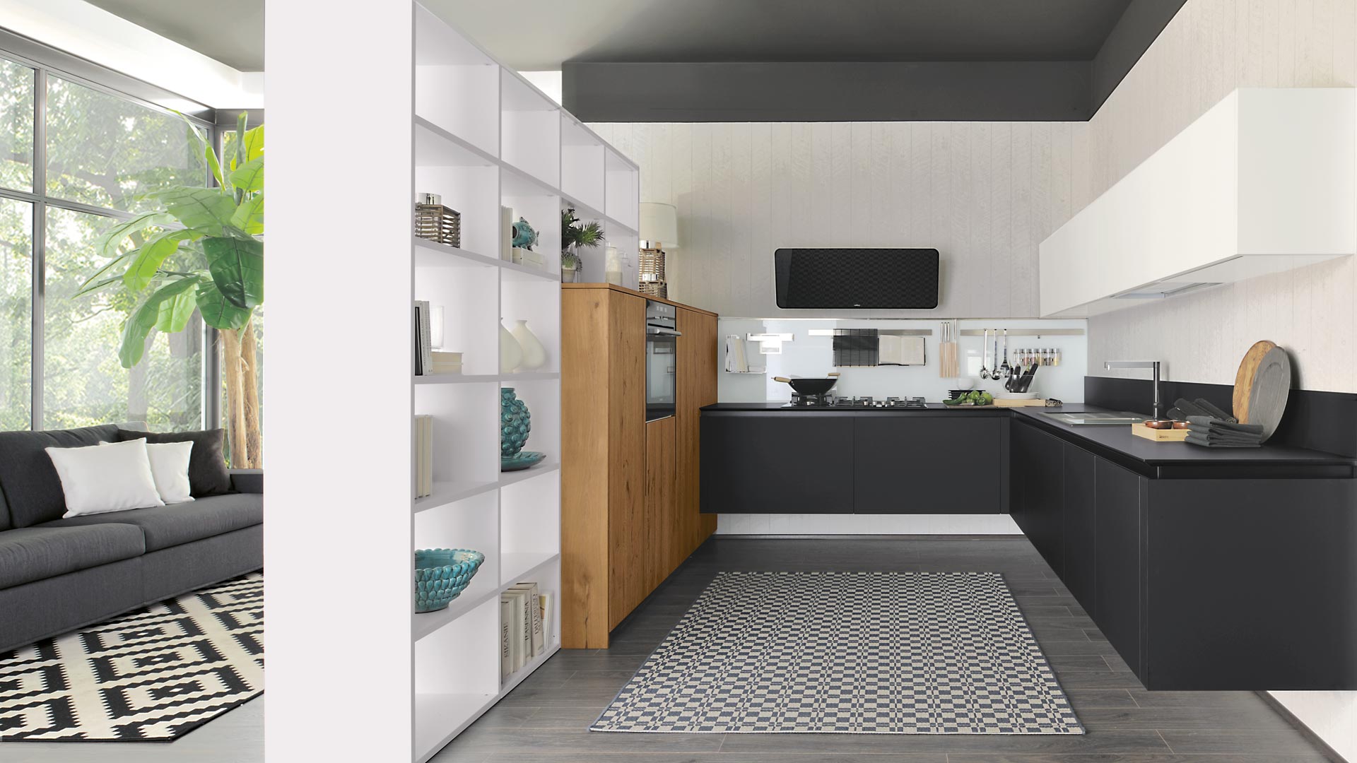 Kleine Küchen: Wie man den verfügbaren Platz optimal nutzt